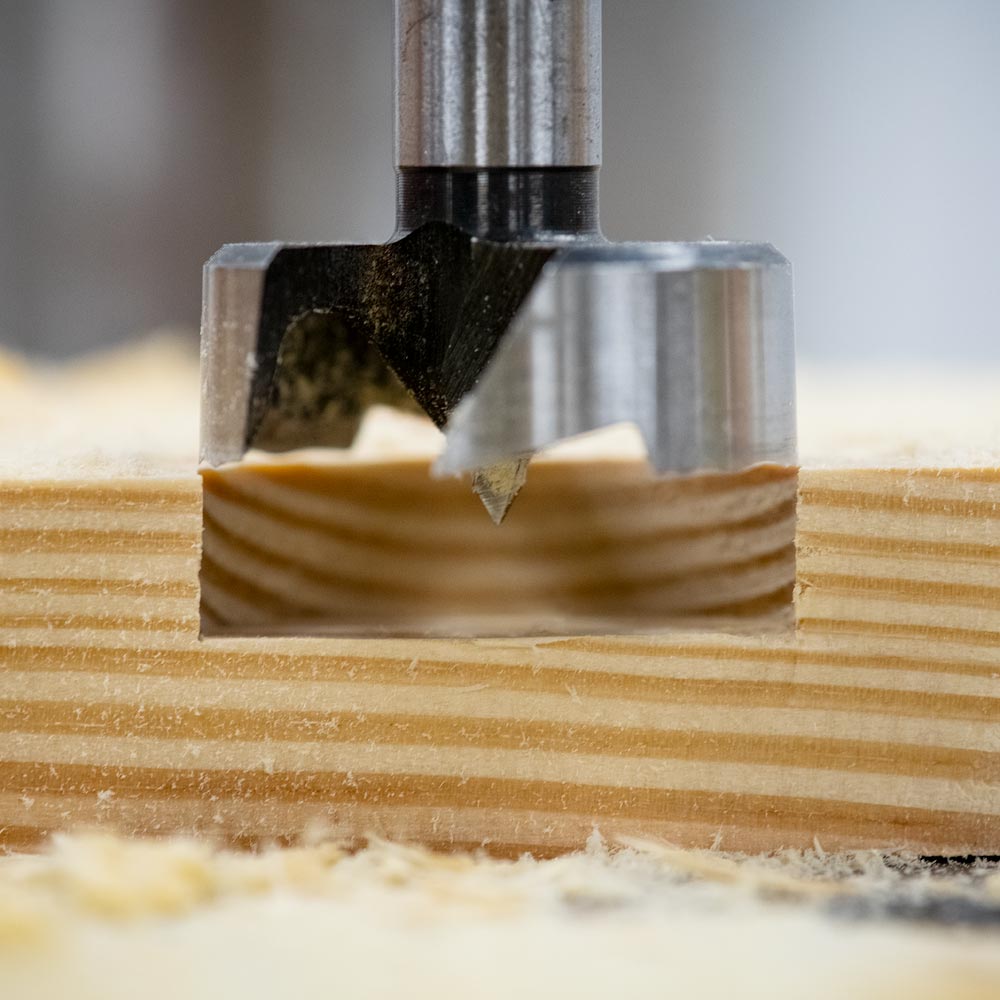 FISCH Wave Cutter Forstner Bit - Metric
