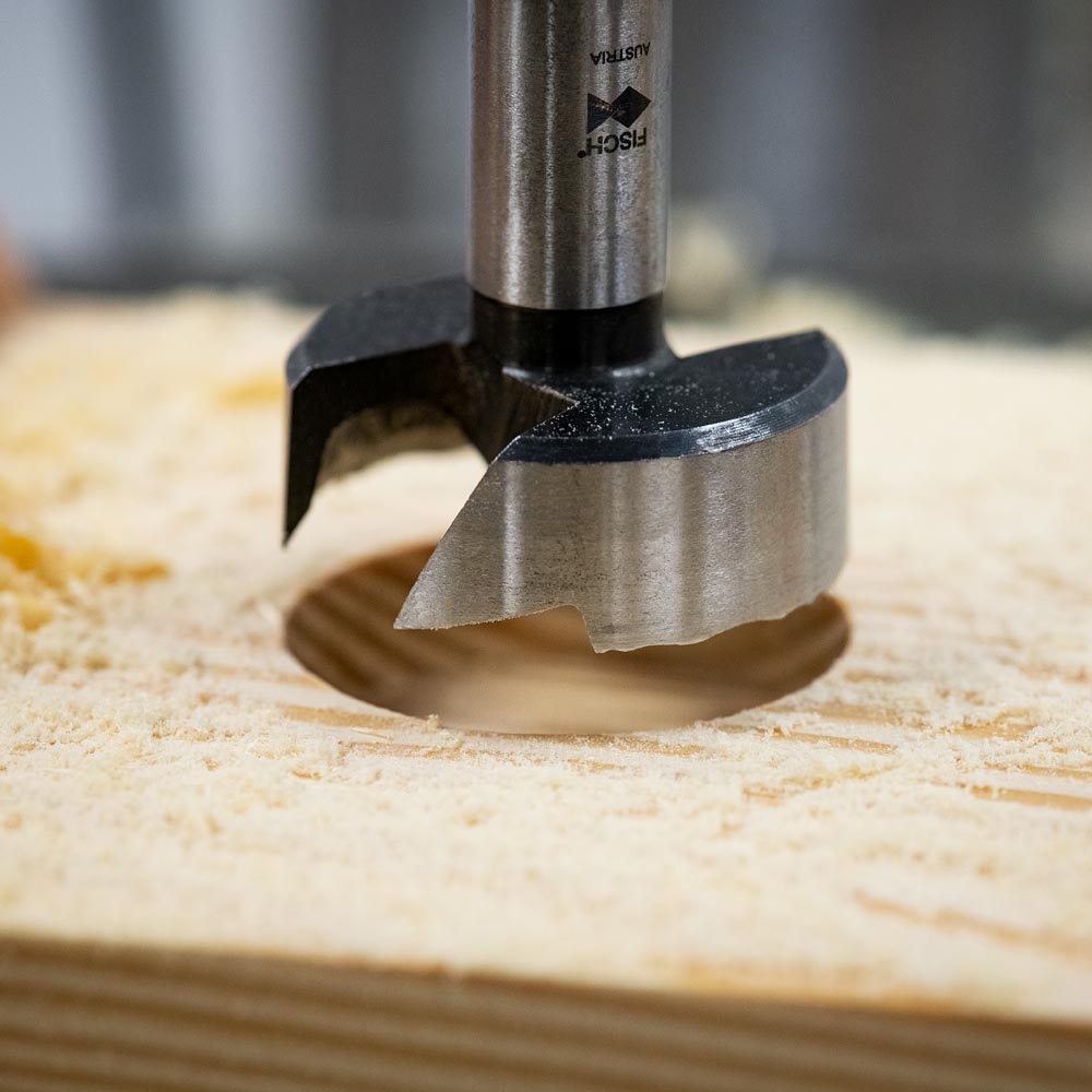 FISCH Wave Cutter Forstner Bit - Metric