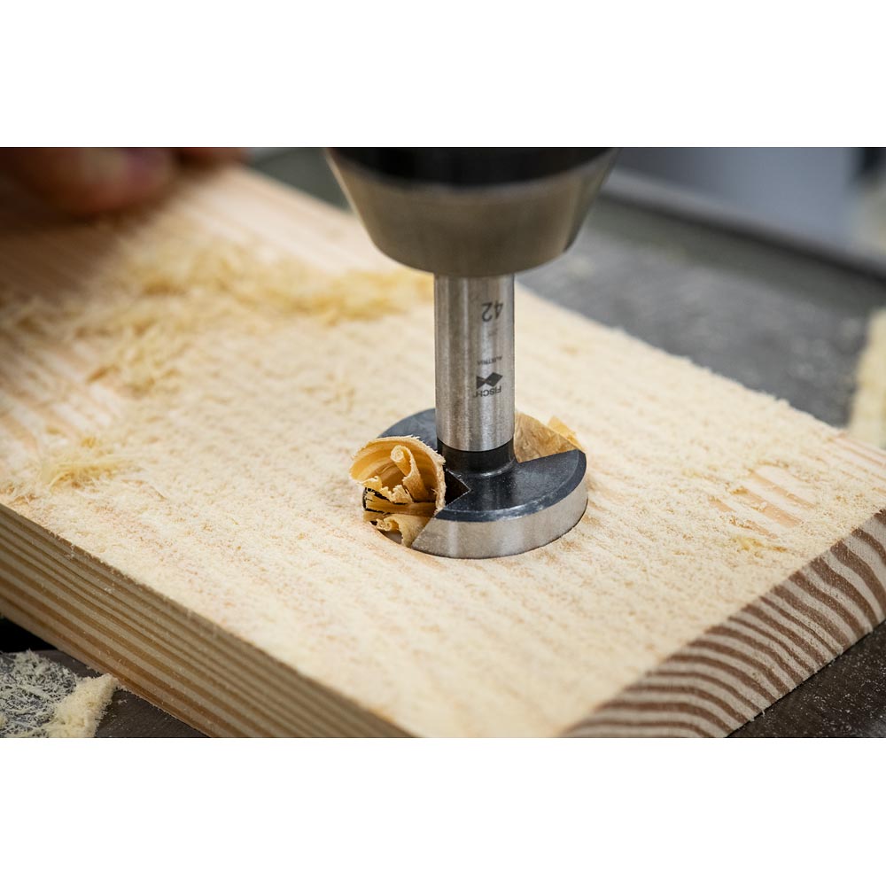 FISCH Wave Cutter Forstner Bit - Metric