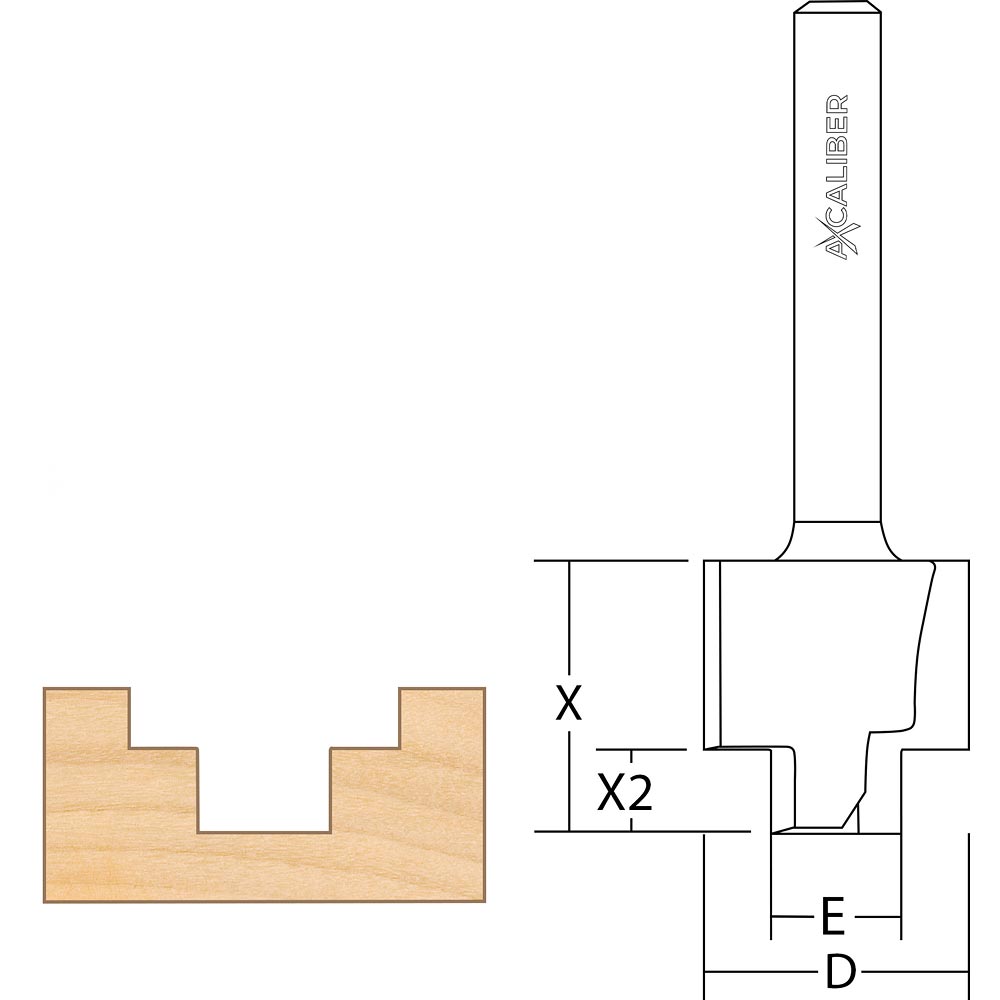 Axcaliber Bookcase Strip Cutter