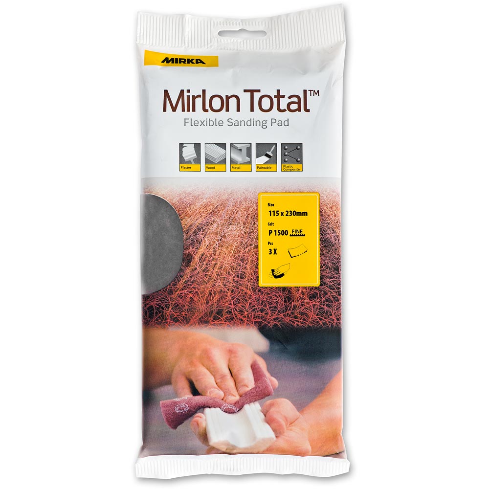 Mirka Mirlon Finishing Pads 115 x 230mm (Pkt 3)