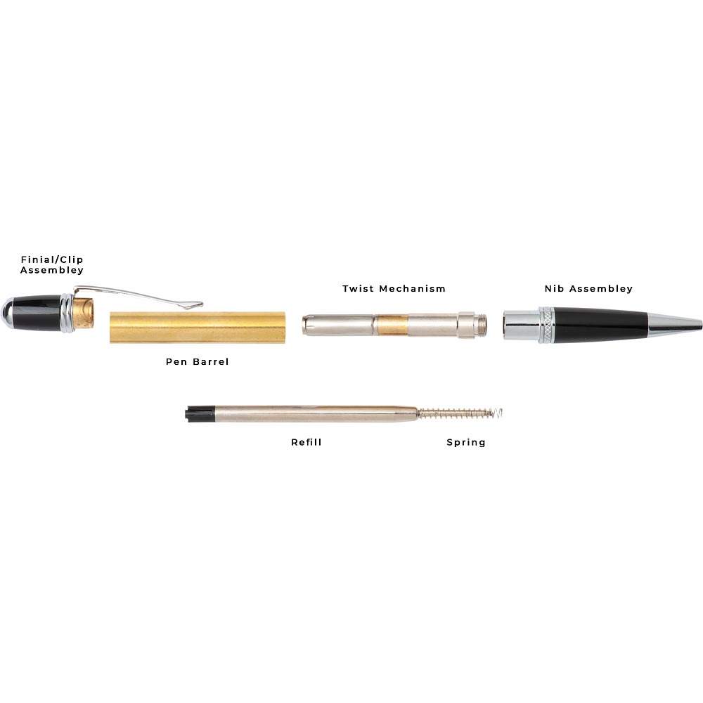 Venetian Twist Pen Kits
