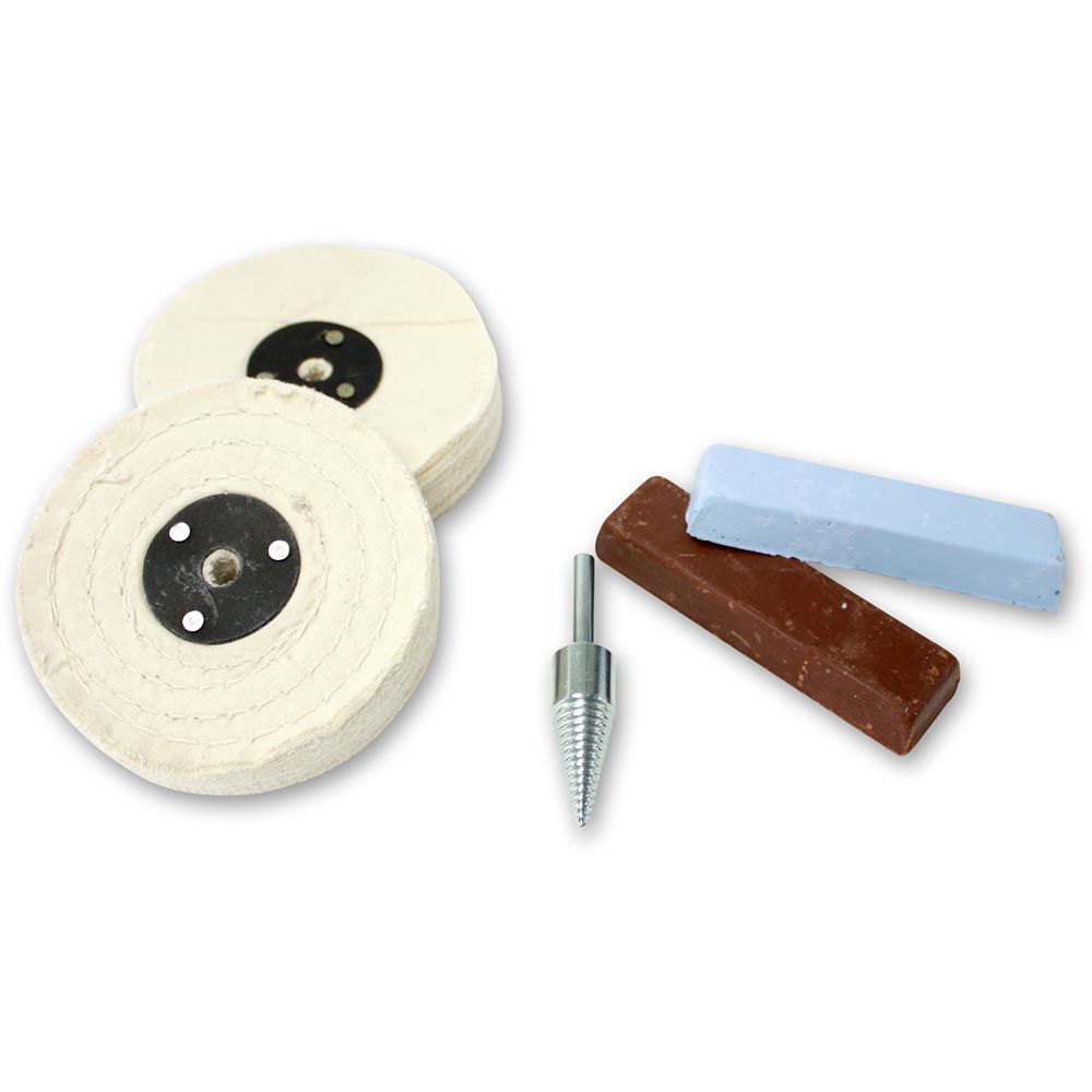 Heavy Duty Polishing Kit for Brass, Copper & Non-Ferrous Metals