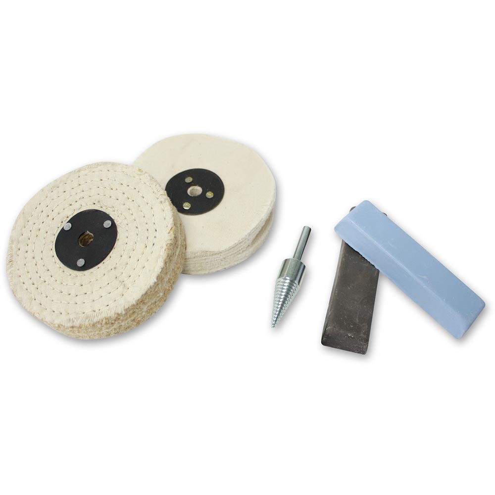 Heavy Duty Polishing Kit for Steel, Stainless Steel & Ferrous Metals