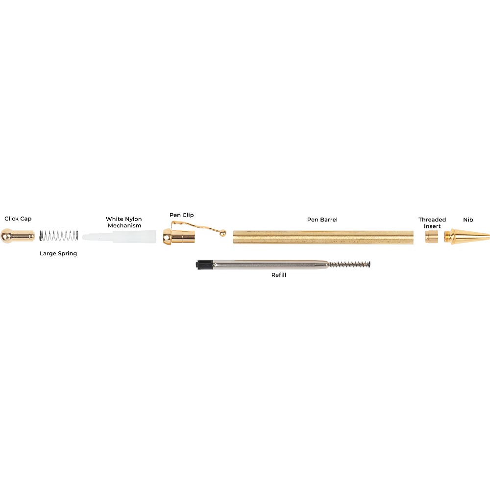 Wave Top Click Pen Kits