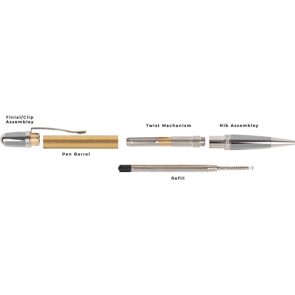 Venetian Twist Pen Kits