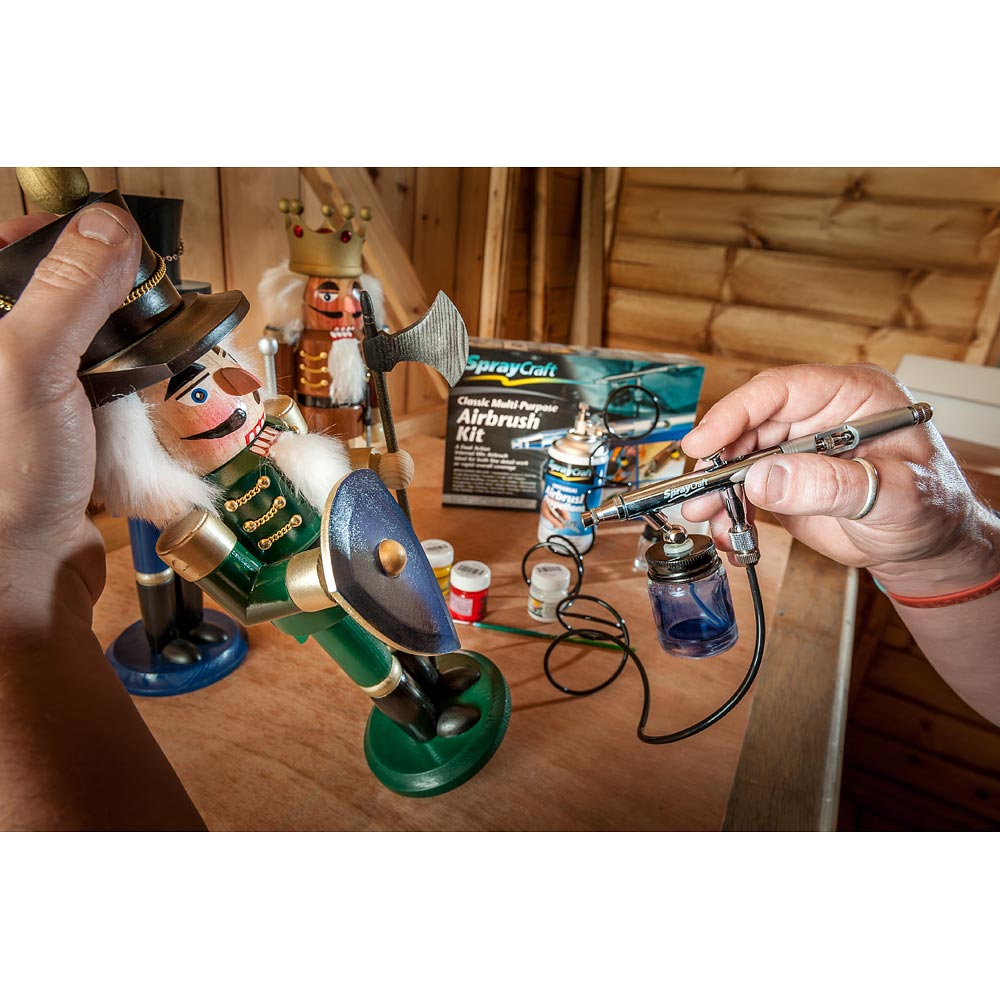 SprayCraft SP50K Dual Action Airbrush Kit