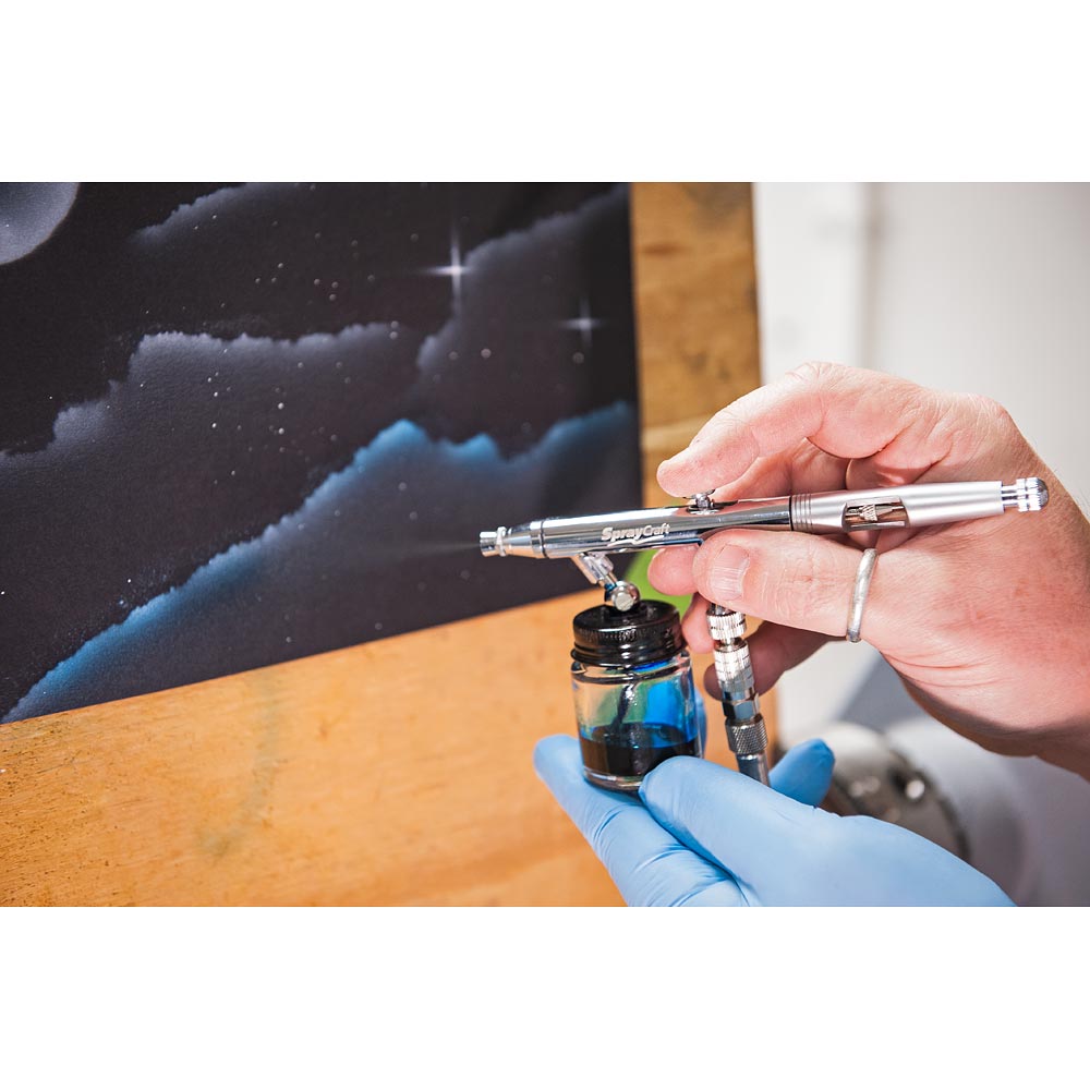 SprayCraft SP50K Dual Action Airbrush Kit