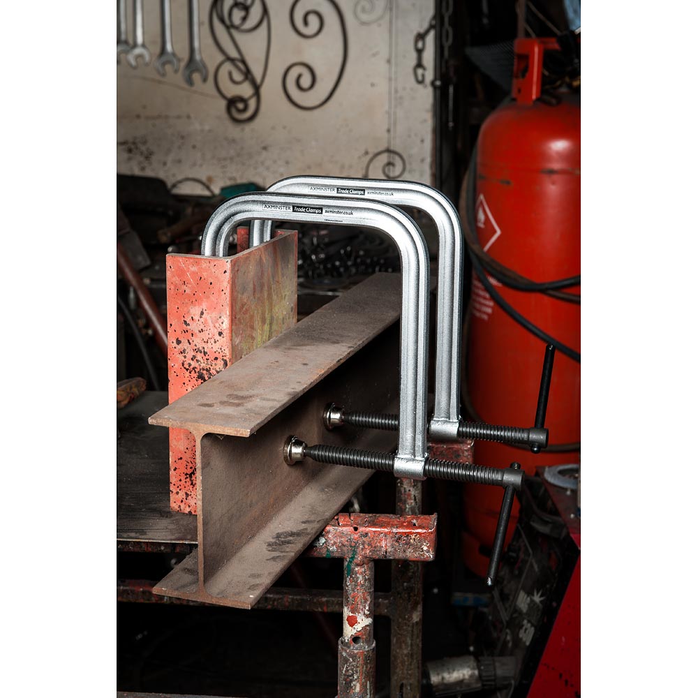 Axminster Forged Deep Throat G Clamp