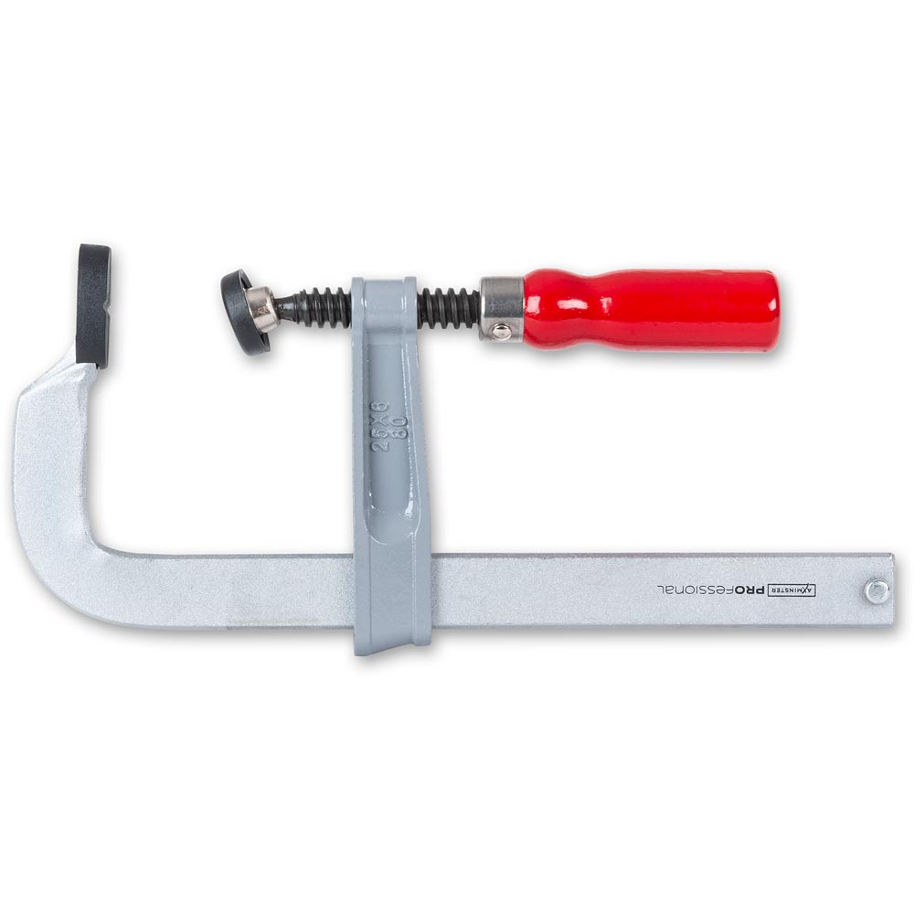 Axminster Forged Flat Bar Clamp 200 x 80mm