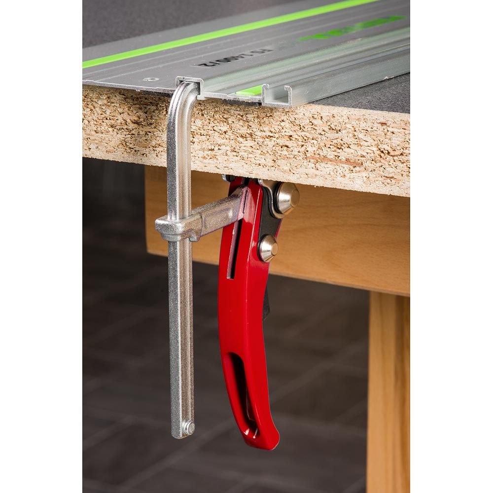 Axminster Quick Lever Guide Rail Clamp 160 x 60mm