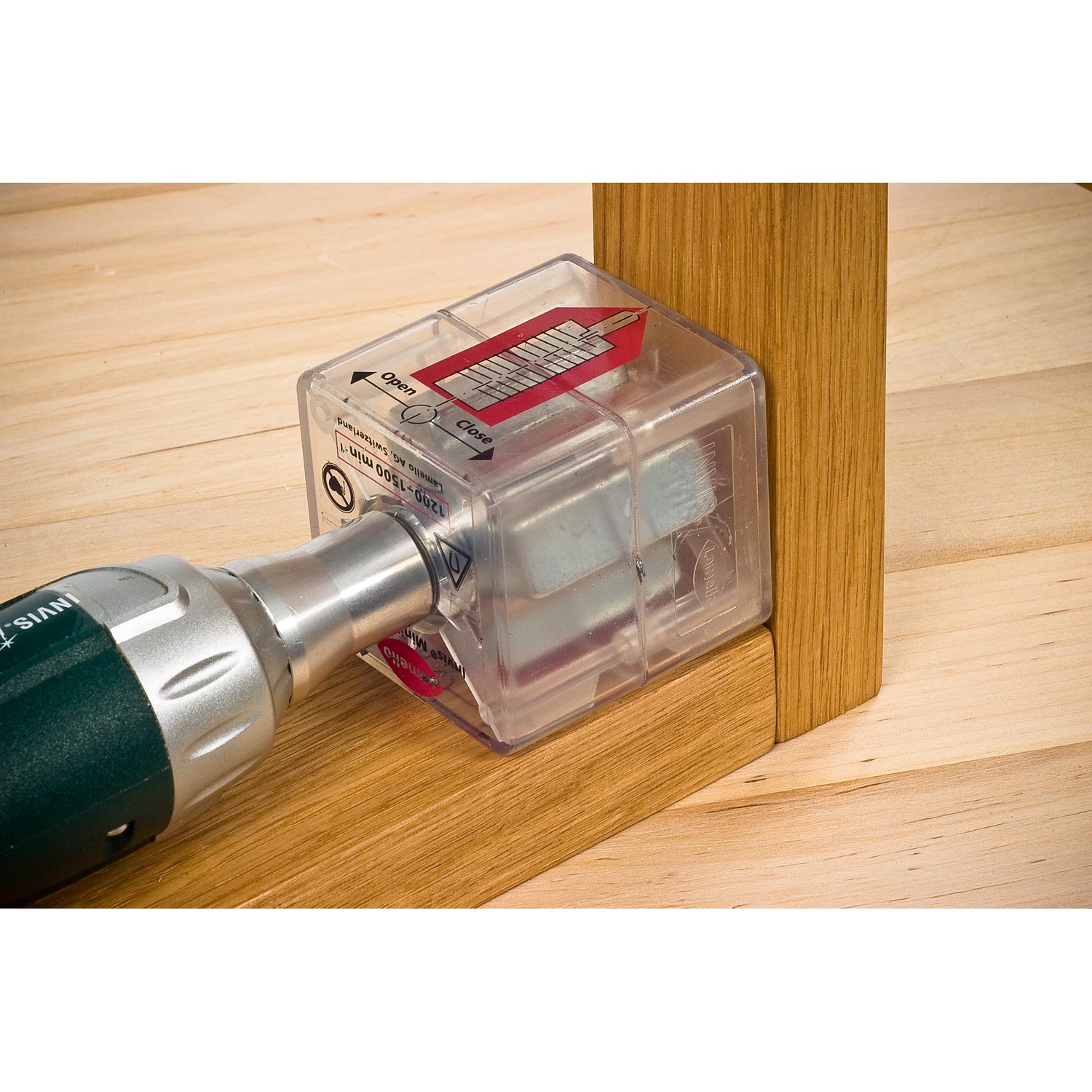 Lamello Invis Mx2 Starter Kit with 20 connectors and Rasto Drill Jig