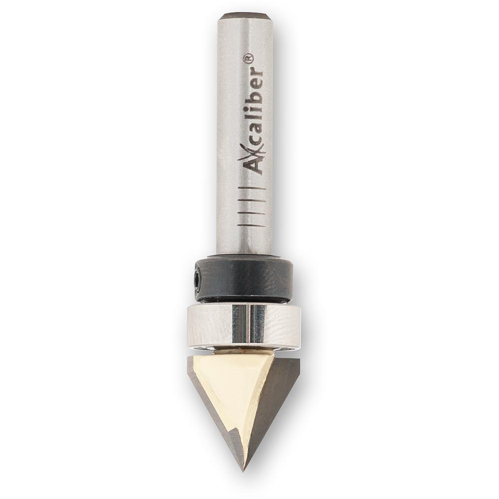 Axcaliber 60 Degree Vee Groove Cutter