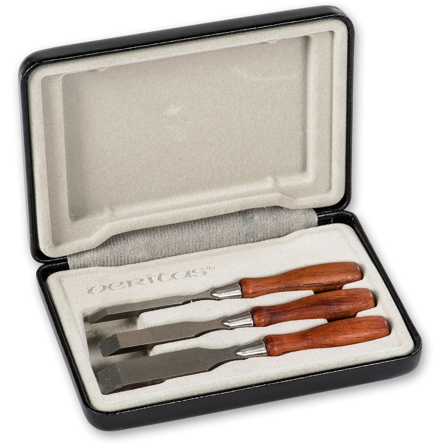 Veritas 3 Piece Miniature Chisel Set