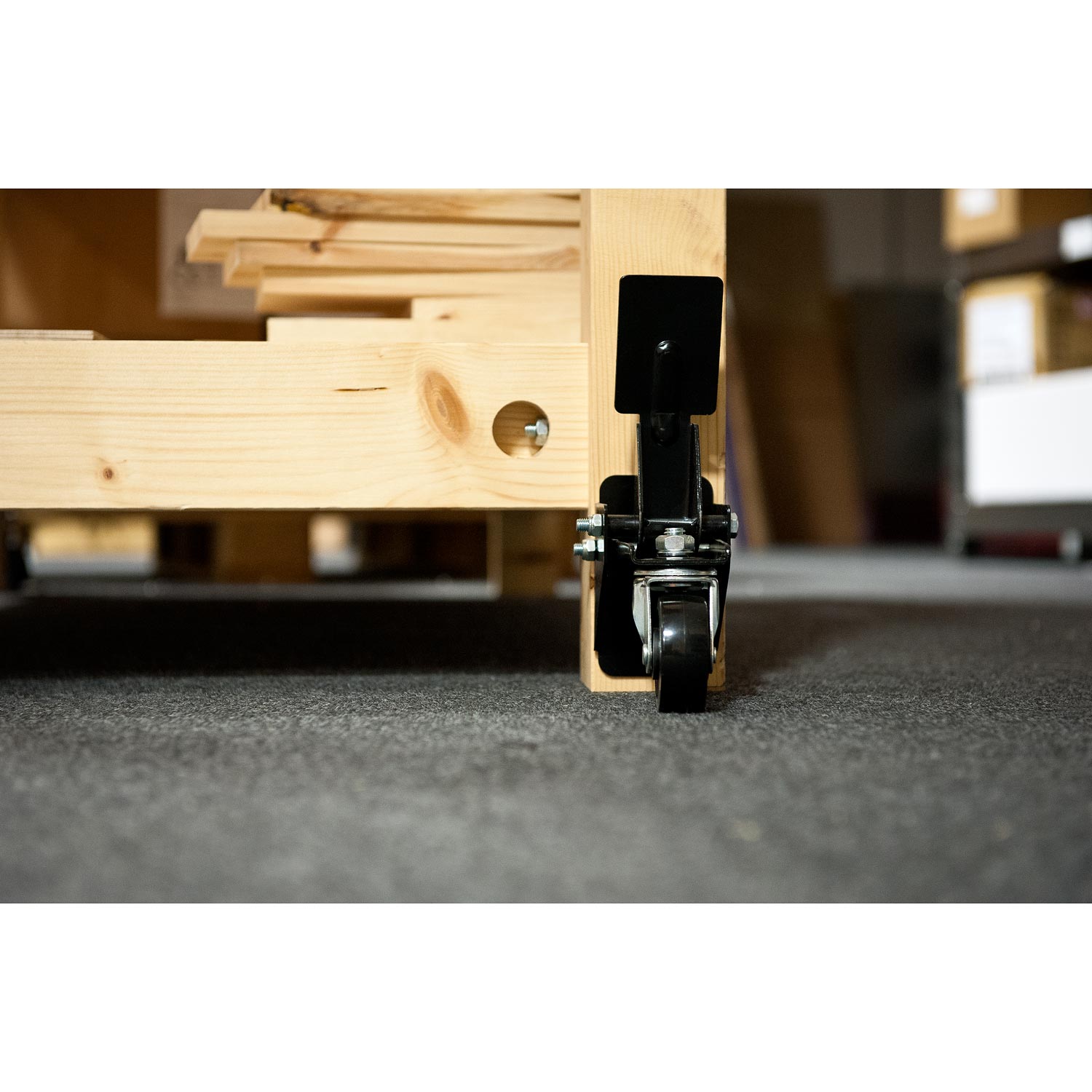 Axminster Workbench Castors (Pack of 4)