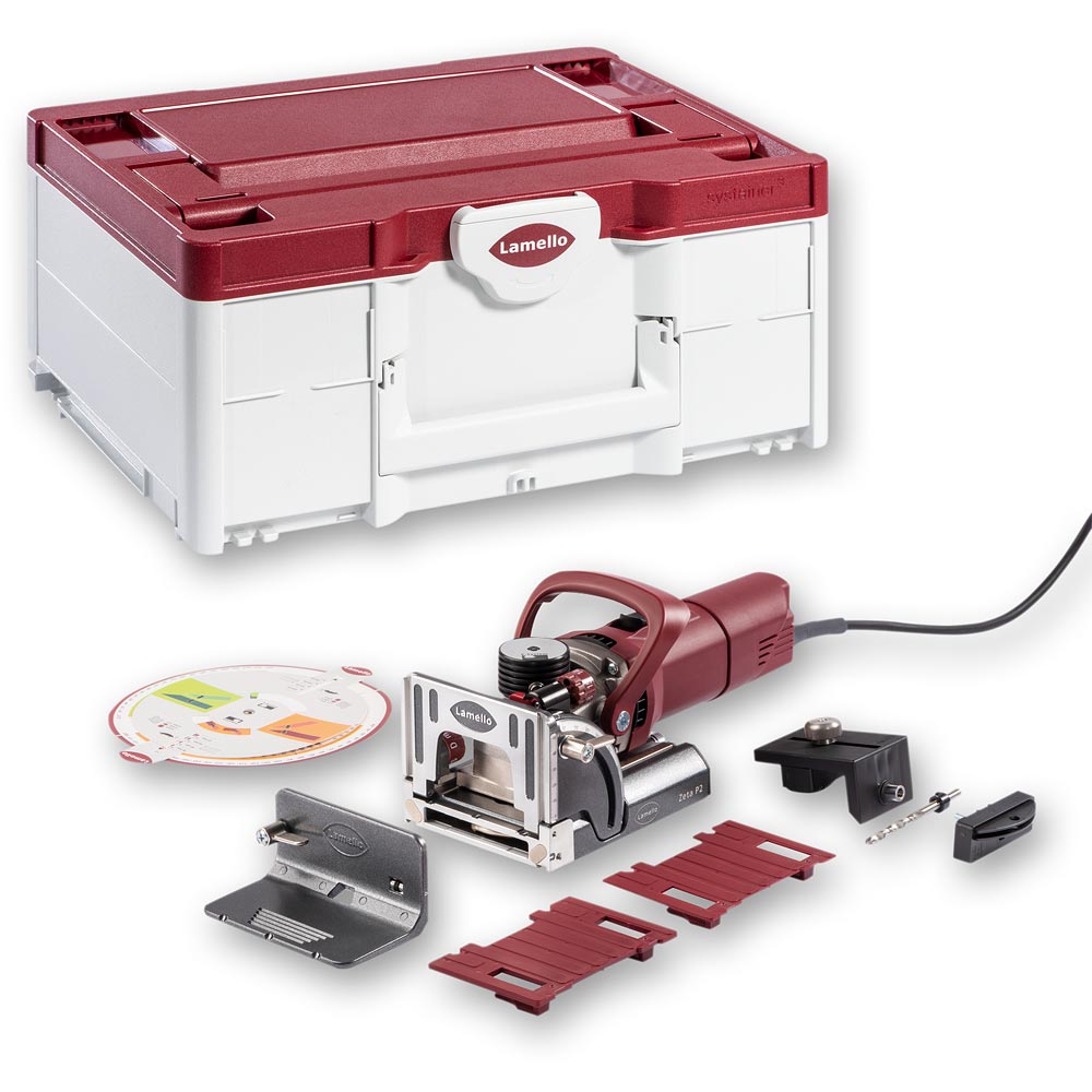 Lamello Zeta P2 Biscuit Jointer in Systainer Case with Diamond Blade