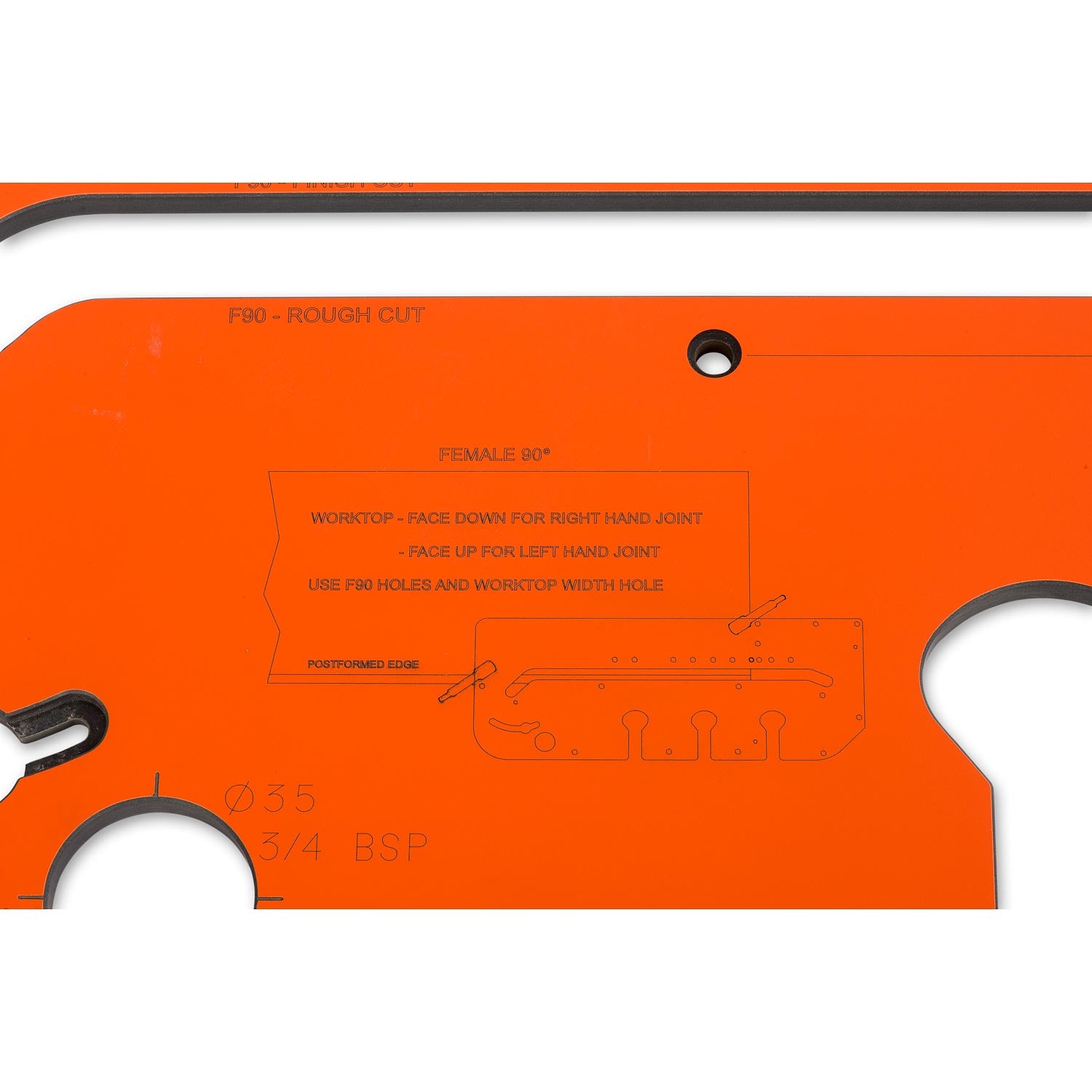 UJK Variable Angle Kitchen Worktop Jig