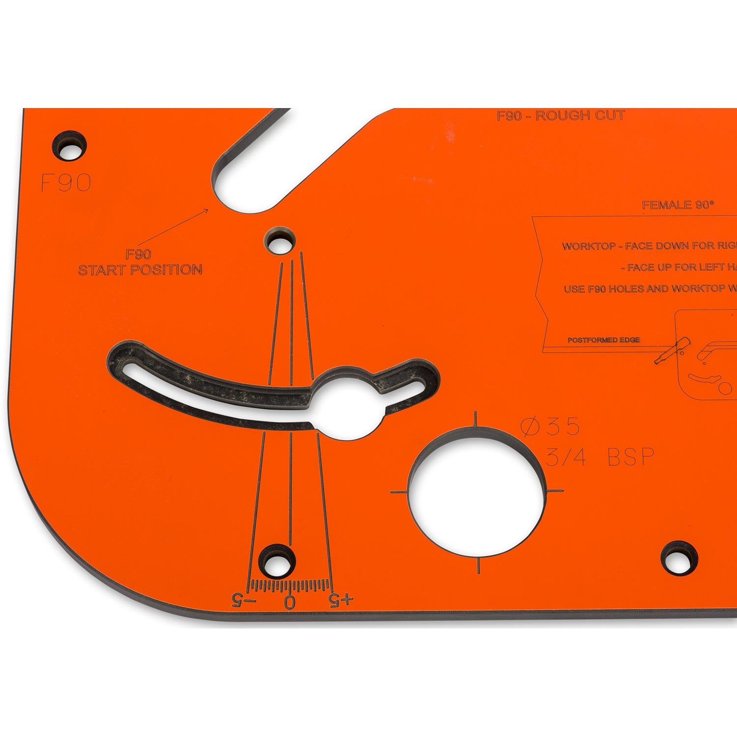 UJK Variable Angle Kitchen Worktop Jig