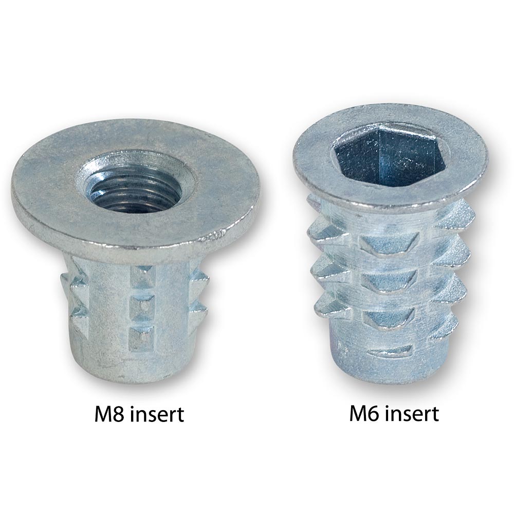 UJK Threaded Metal Inserts for Wood