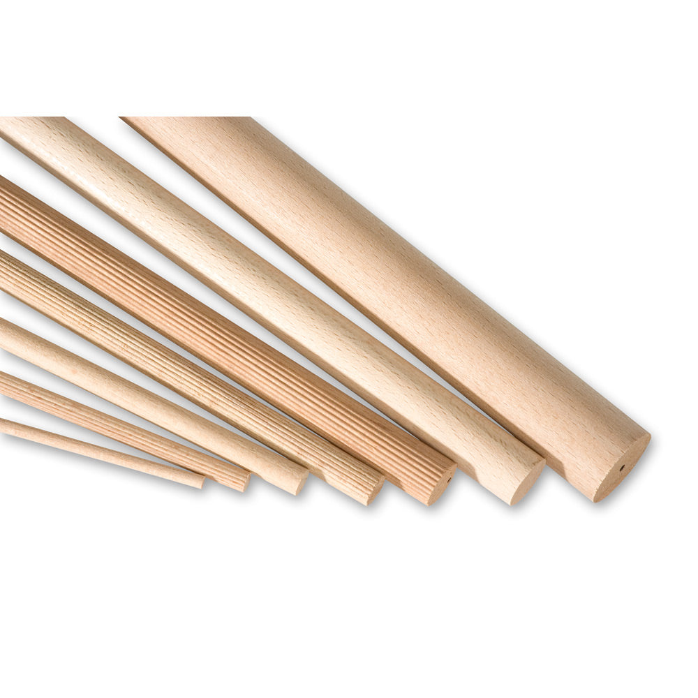 Beechwood Dowelling 498mm Lengths