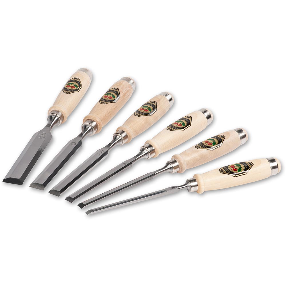 Kirschen 1101 6 Piece Bevel Edge Chisel Set