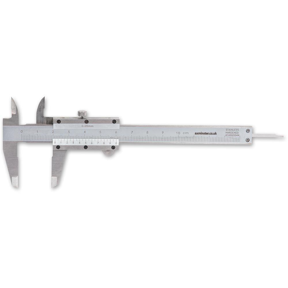 Axminster Pocket Vernier Caliper - 100mm