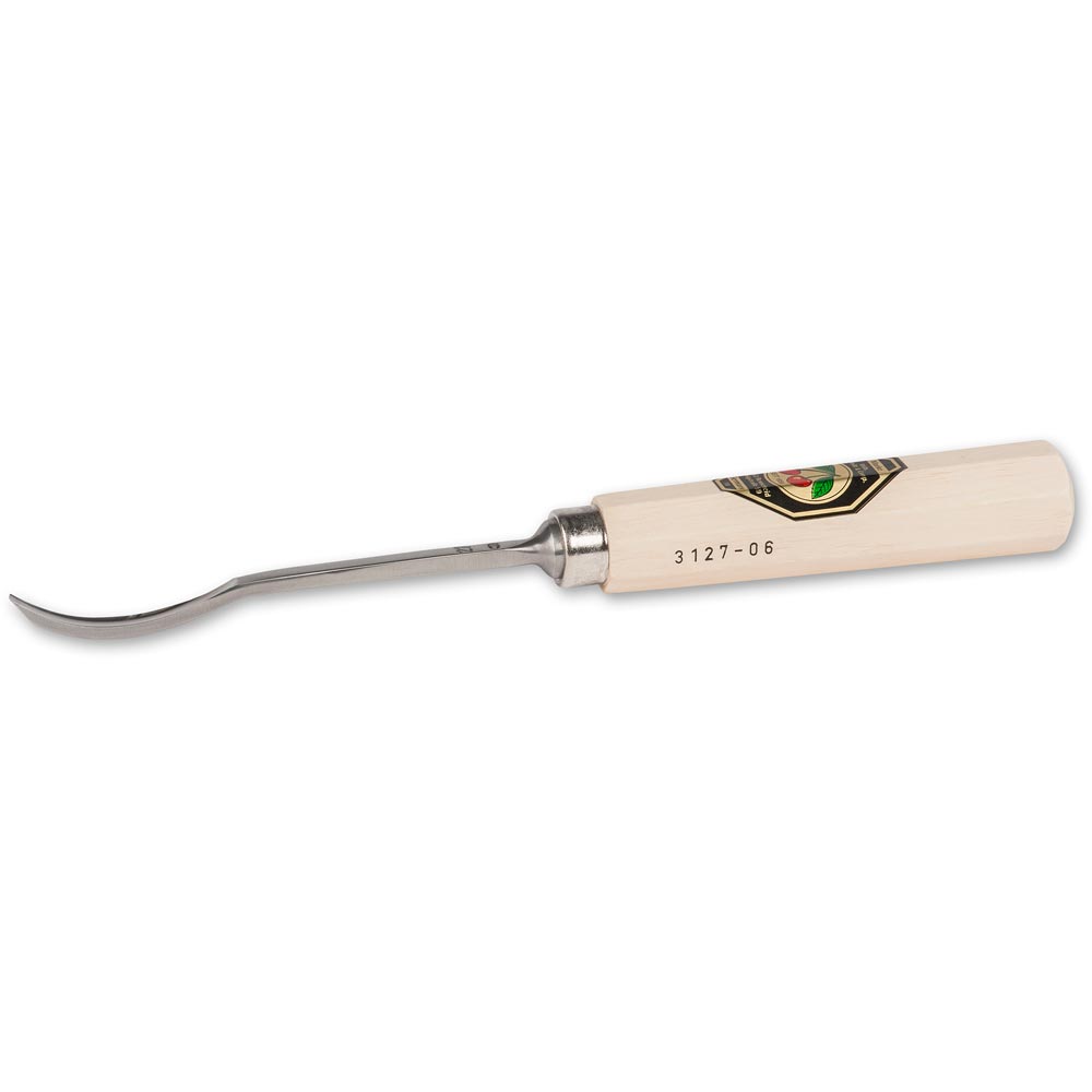 Kirschen Short Bent Gouge No.27, 6 Sweep