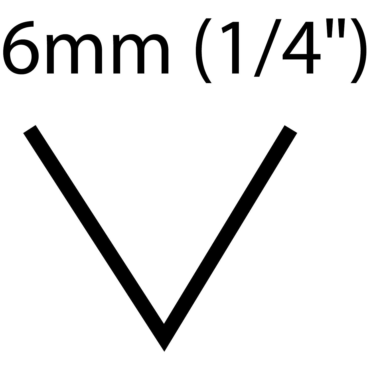 Kirschen Curved Vee Tool No.40