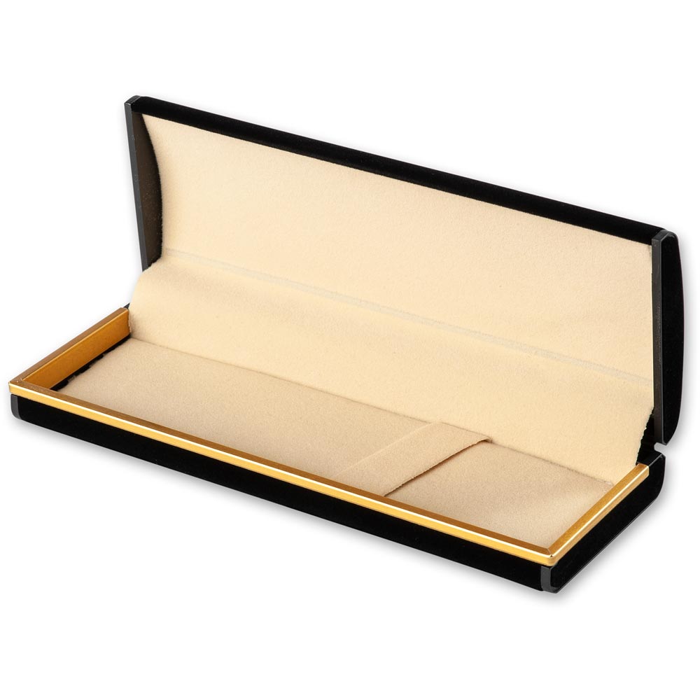 Black Velvet Pen Case