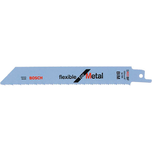 Bosch S922BF Sabre Saw Blades Metal Cutting (Pkt 5)
