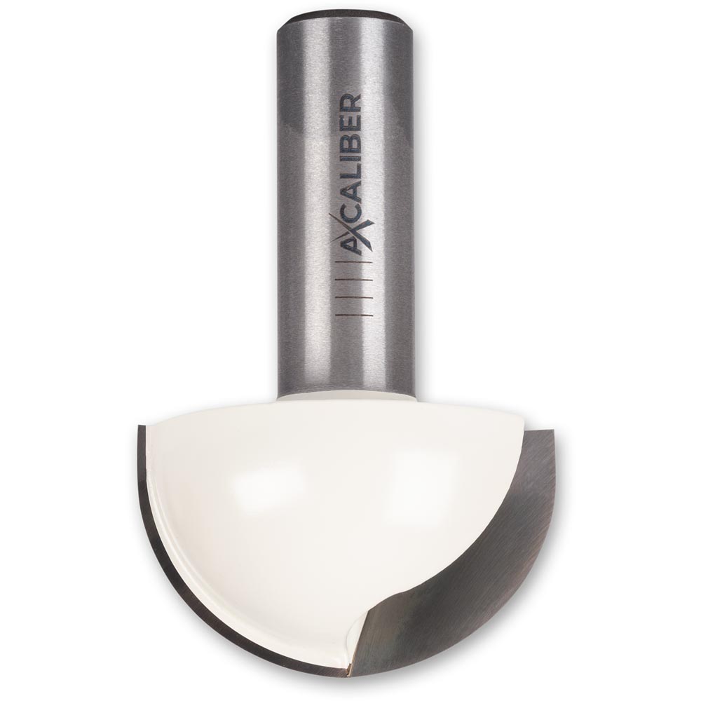 Axcaliber Round Nose/Radius Cutters - 1/2" Shank
