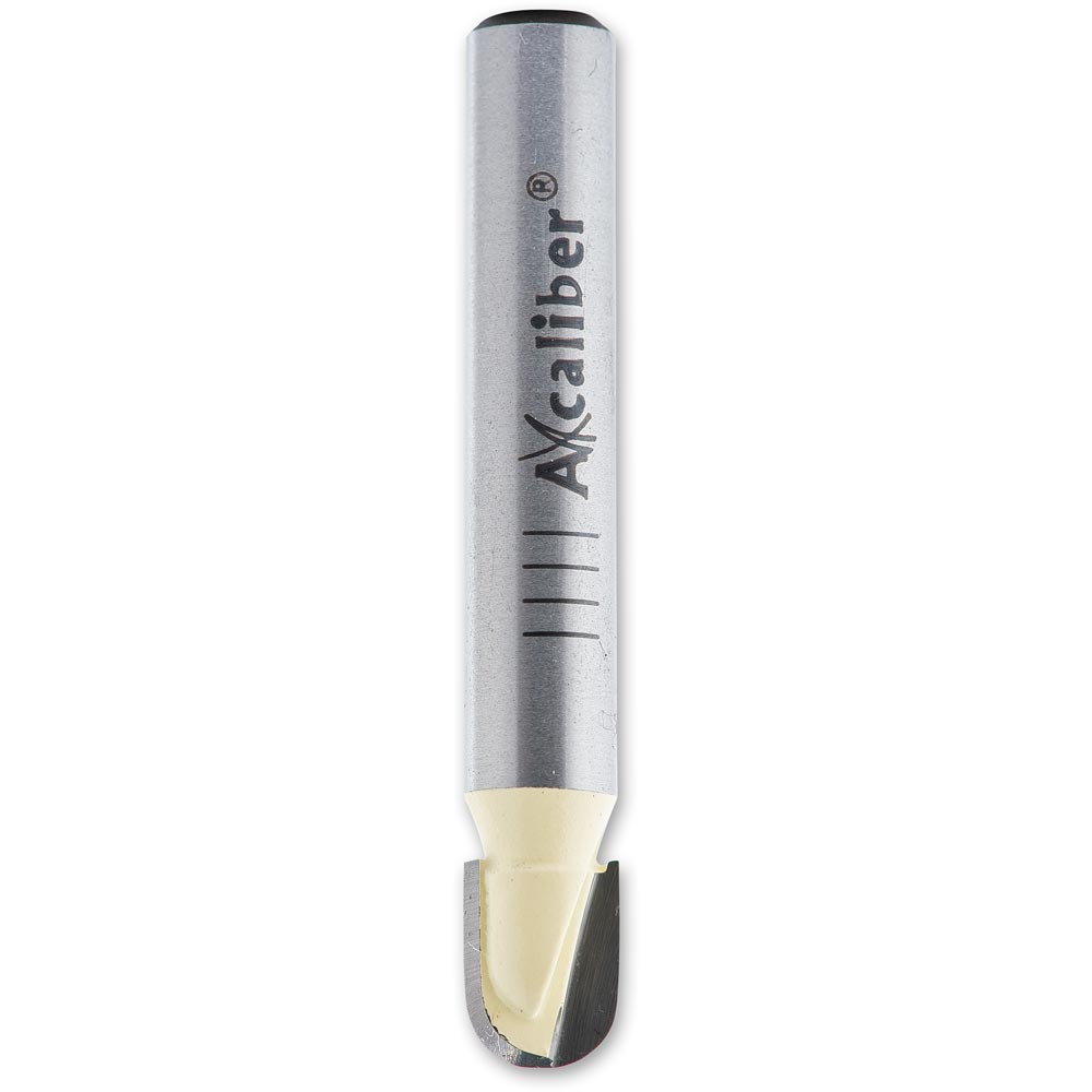 Axcaliber Round Nose/Radius Cutters - 1/4" Shank