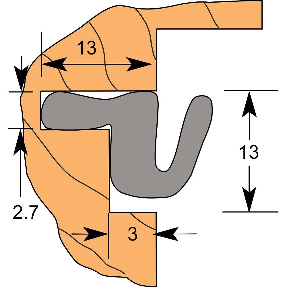 Axcaliber Cutting Disc for Aquamac 21 Door Seal