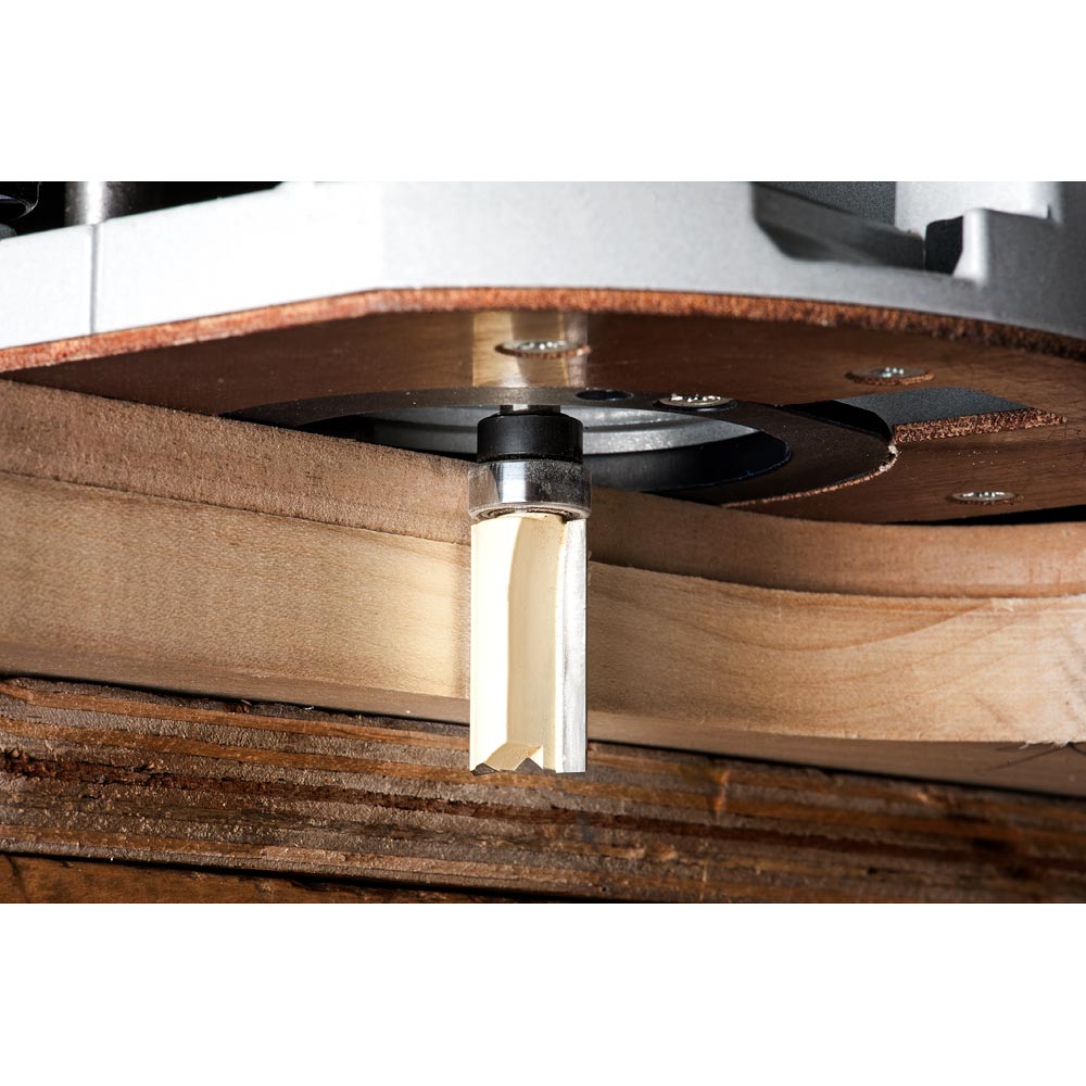 Axcaliber Flush Trim Cutters Top Bearing