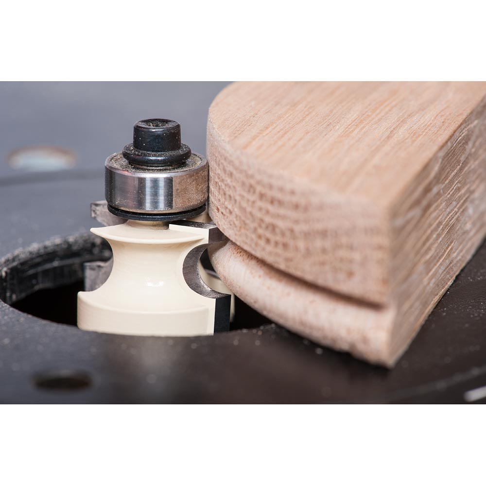 Axcaliber Edge Beading Router Cutters - 1/2" Shank