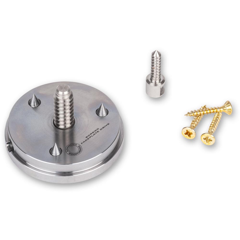 Axminster Woodturning Screw Chuck Faceplate/Drive for C Jaws