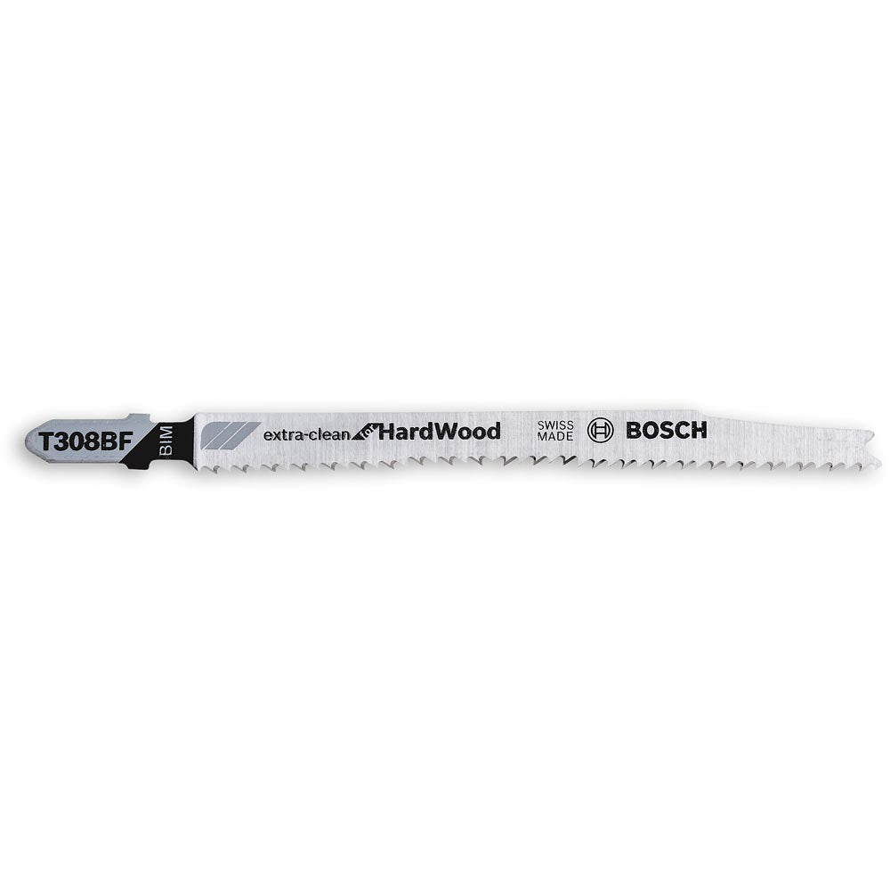 Bosch T308BF Jigsaw Blades Tear Free Hardwood (Pkt 5)