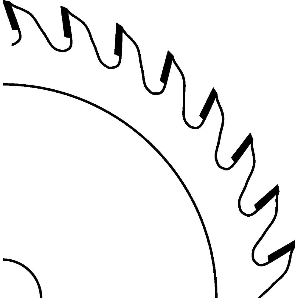 PROXXON TCT Saw Blade - 80mm x 1.6mm x 10mm 36T