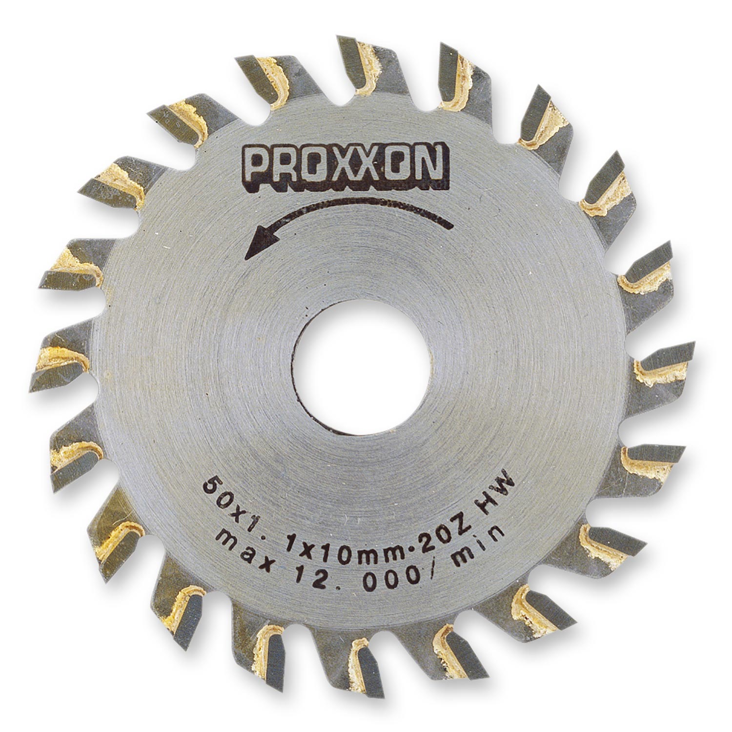 PROXXON TCT Saw Blade - 50mm x 1.1mm x 10mm 20T
