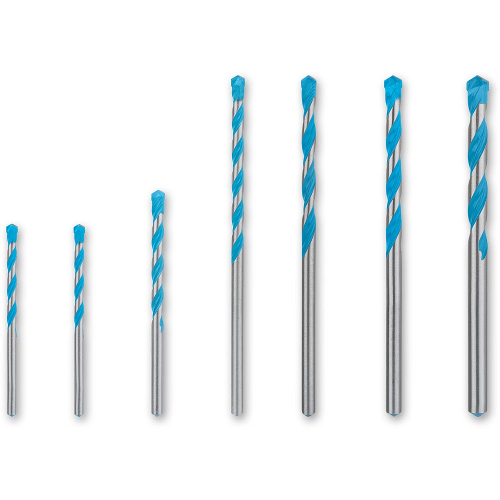 Bosch 7 Piece ROBUSTLine CYL-9 MultiConstruction Drill Bit Set
