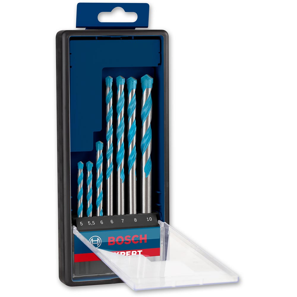 Bosch 7 Piece ROBUSTLine CYL-9 MultiConstruction Drill Bit Set