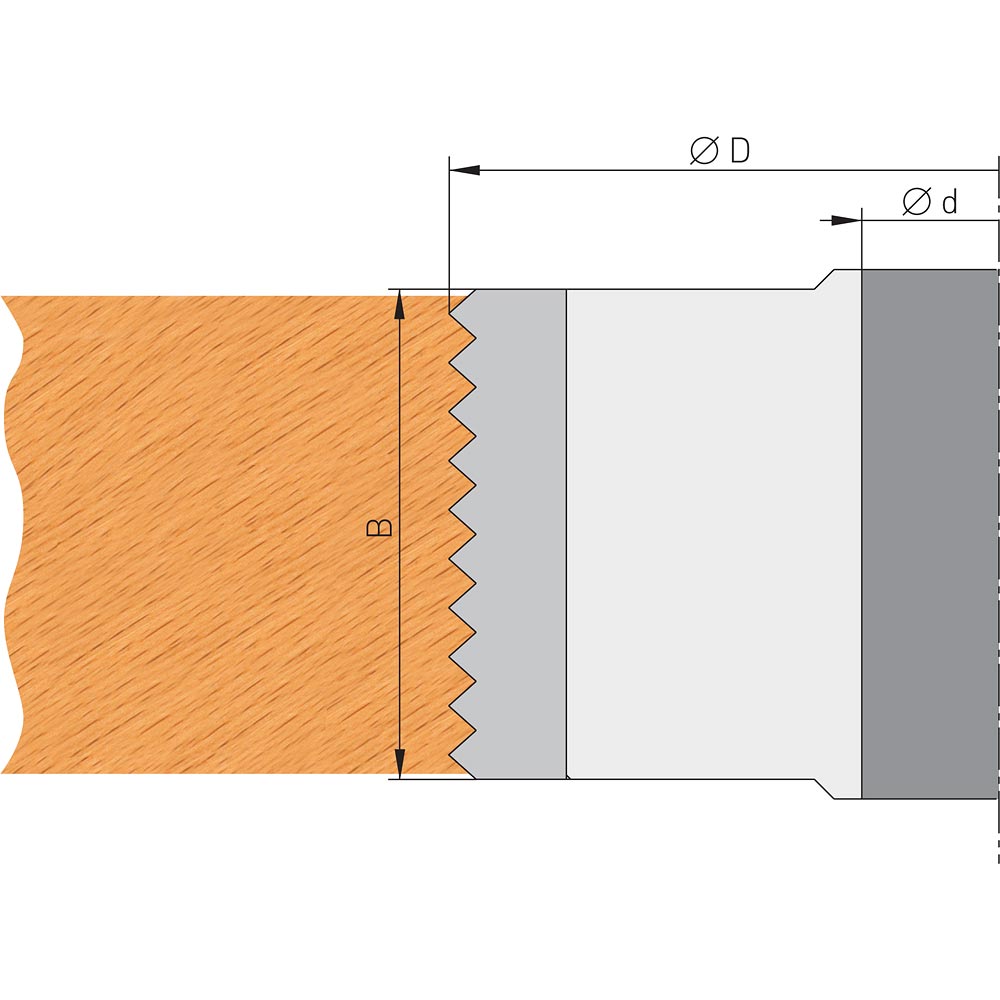 Axcaliber Professional Finger Joint Cutter Head