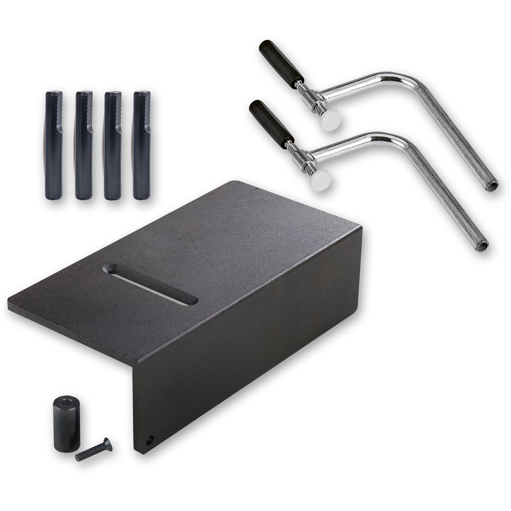 Sjöbergs Anvil, Holdfast ST03 (Pkt 2) & 19mm Bench Dogs (Pkt 4)