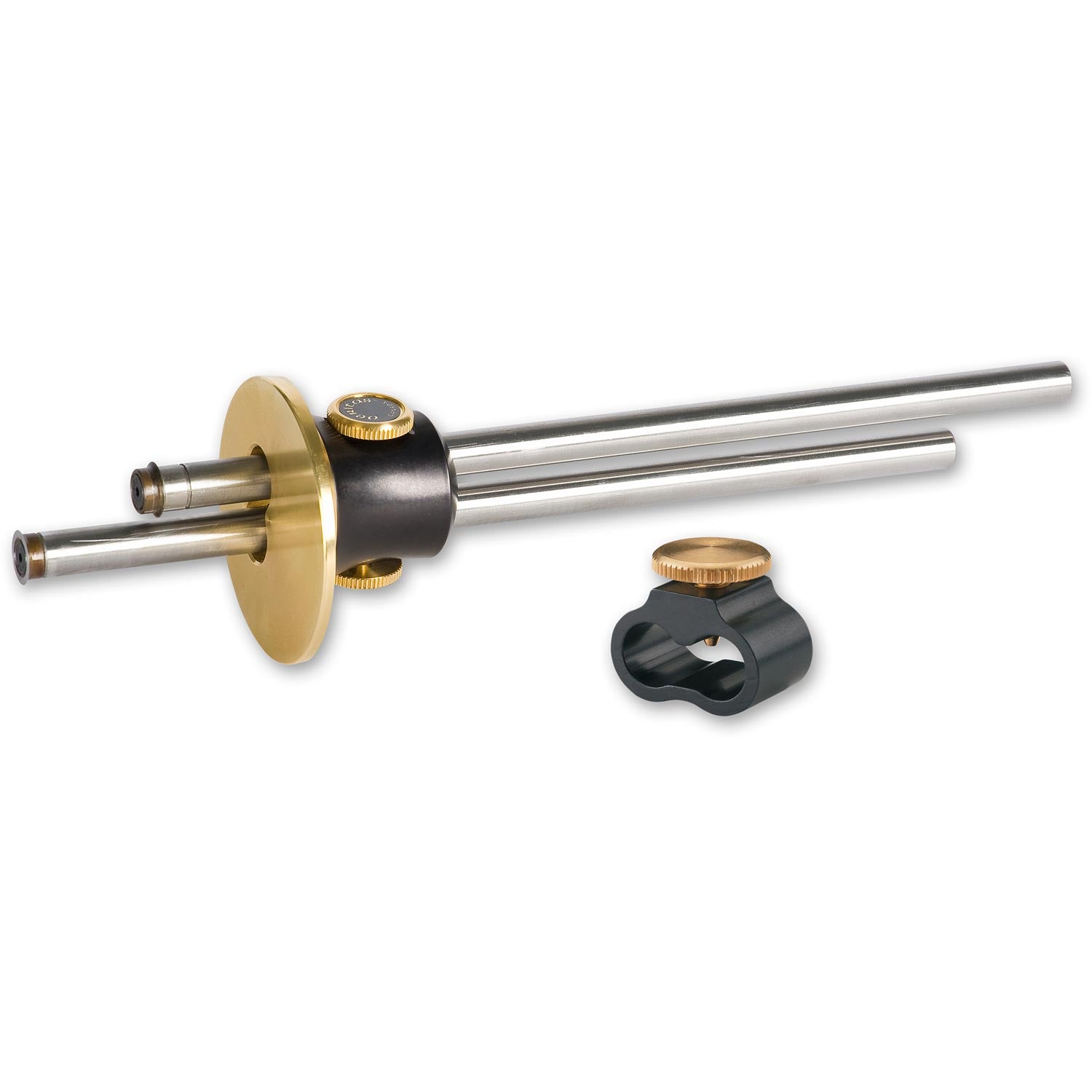 Veritas Dual Marking Gauge and Shaft Clamp - PACKAGE DEAL | Axminster Tools