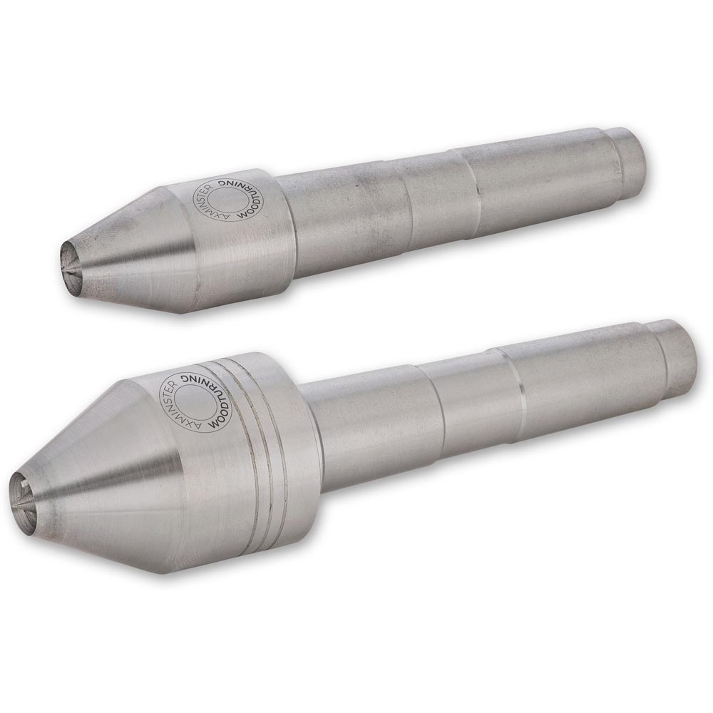 Axminster Woodturning Matched Pair of Ring Centres - 2MT | Axminster Tools