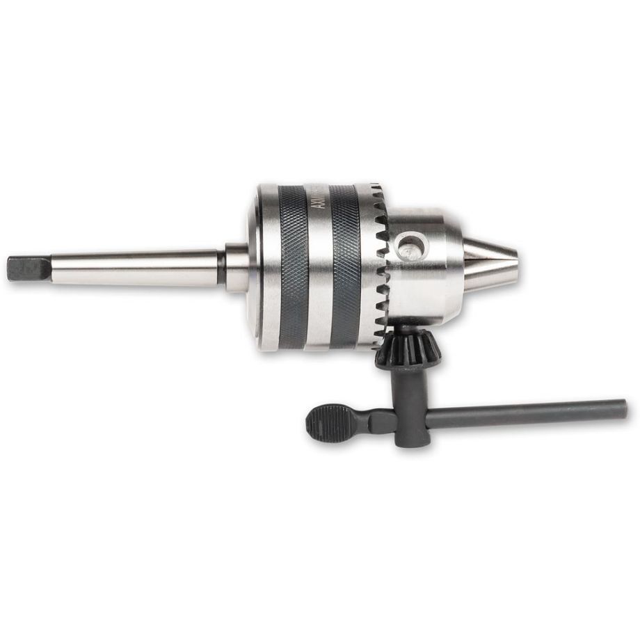 Axminster Woodturning 13mm Keyed Chuck B16 with 3MT Arbor