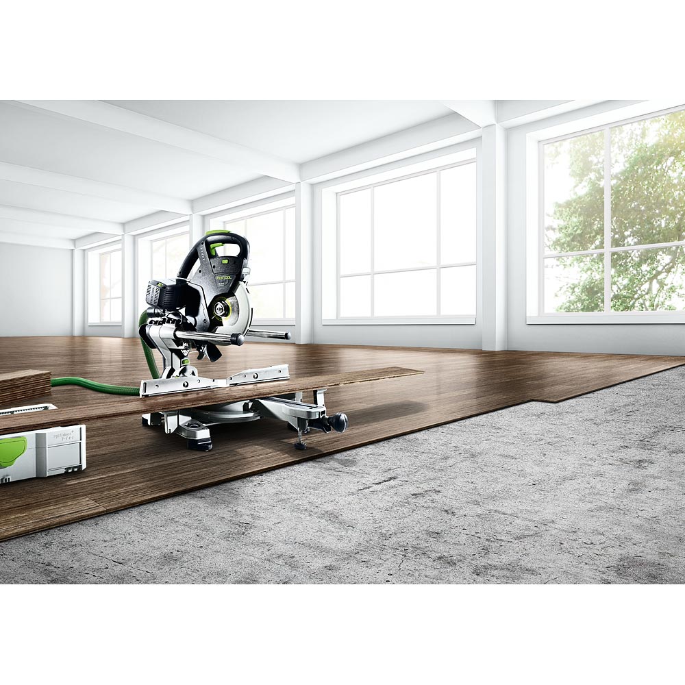 Festool KS 60-UG-Set/XL Mitre Saw, UG Base With R & L Extensions