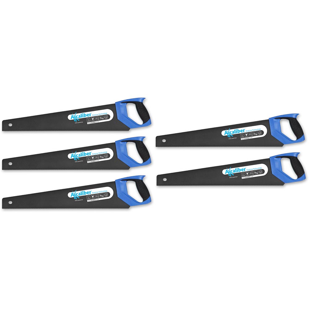 Axcaliber FineLine PTFE Coated Handsaw 7tpi - 550mm(Pkt 5)