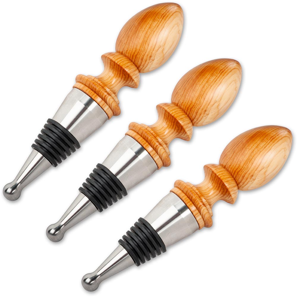 Stainless Steel Bottle Stopper (Pack 3)