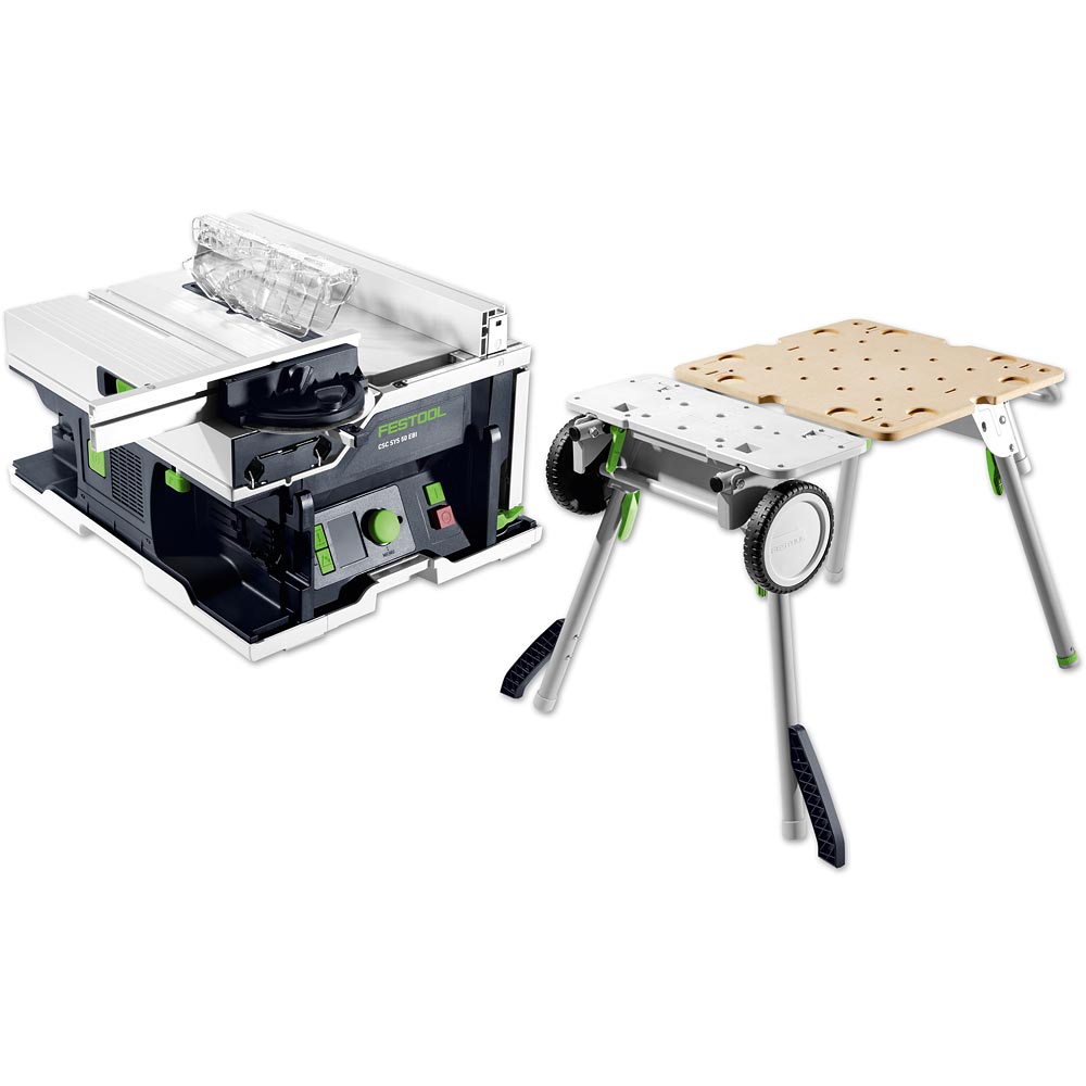 Festool CSC SYS50 EBI-Basic Cordless Table Saw Set 18V (Body Only)